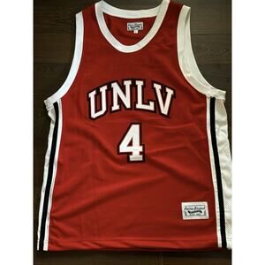 Retro Brand UNLV Runnin Rebels Larry Johnson Jersey SEWN Mens L Authentic